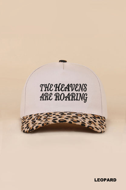 The Heavens Are Roaring Canvas Trucker Hat