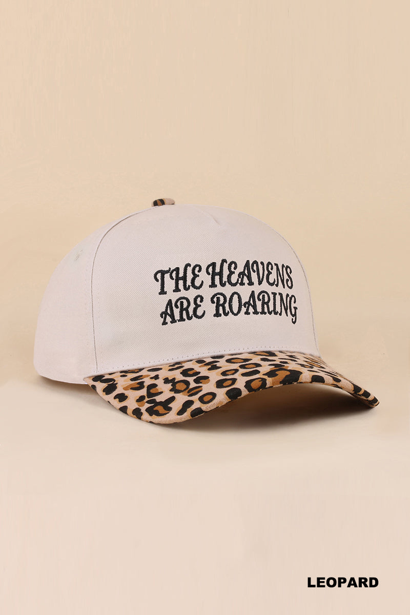 The Heavens Are Roaring Canvas Trucker Hat