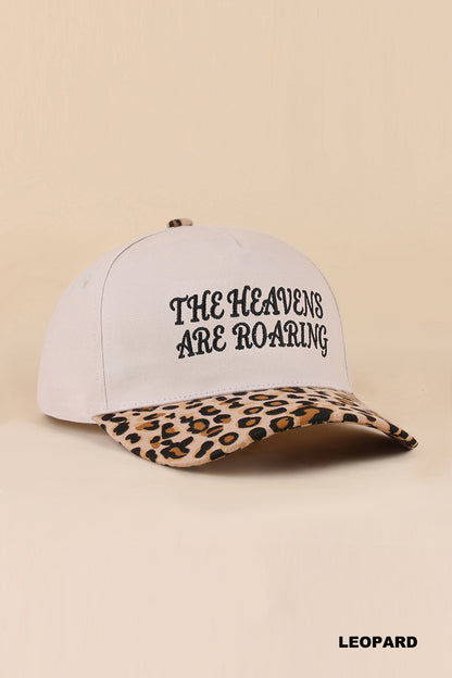 The Heavens Are Roaring Canvas Trucker Hat