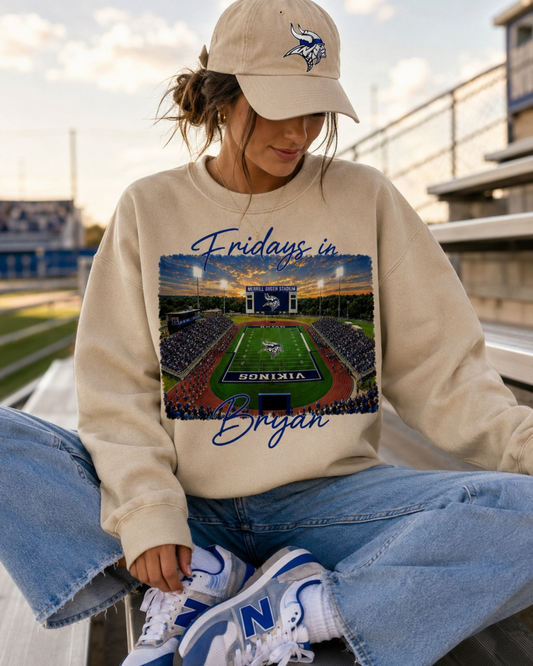 Friday Nights in Bryan Sweatshirt