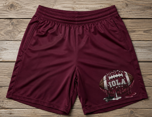 Custom Friday Night Football Drip Shorts