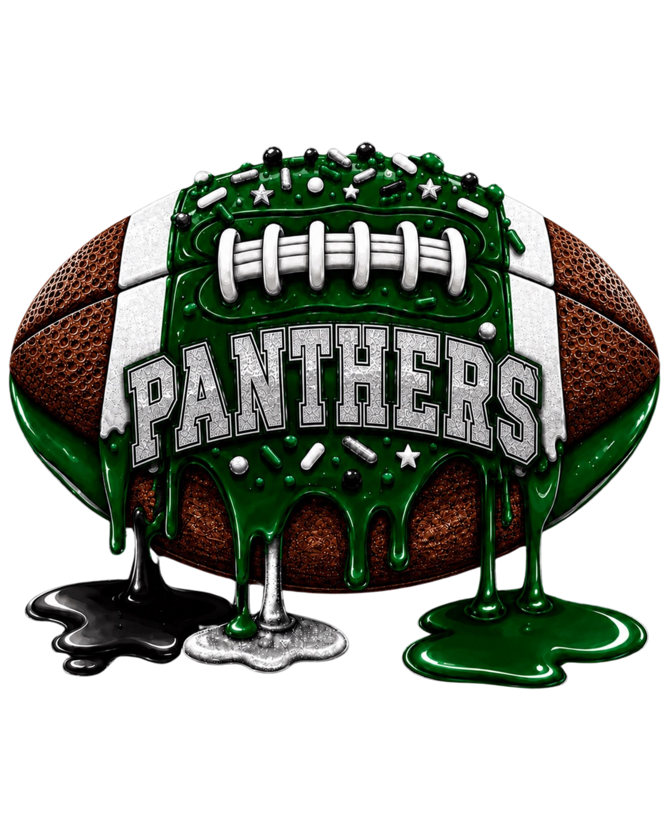 Custom Friday Night Football Drip Tee