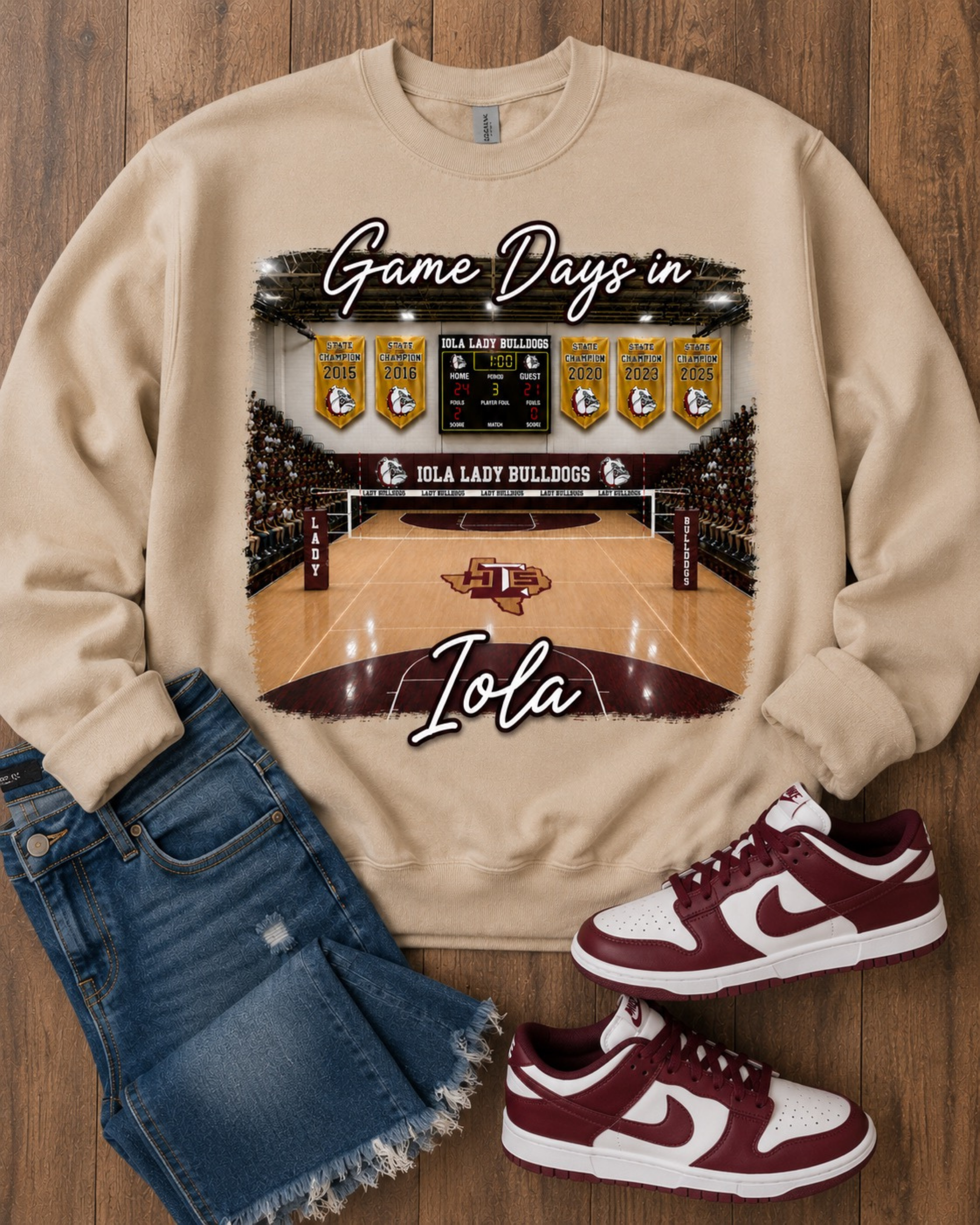 Game Days in Iola Sweatshirt