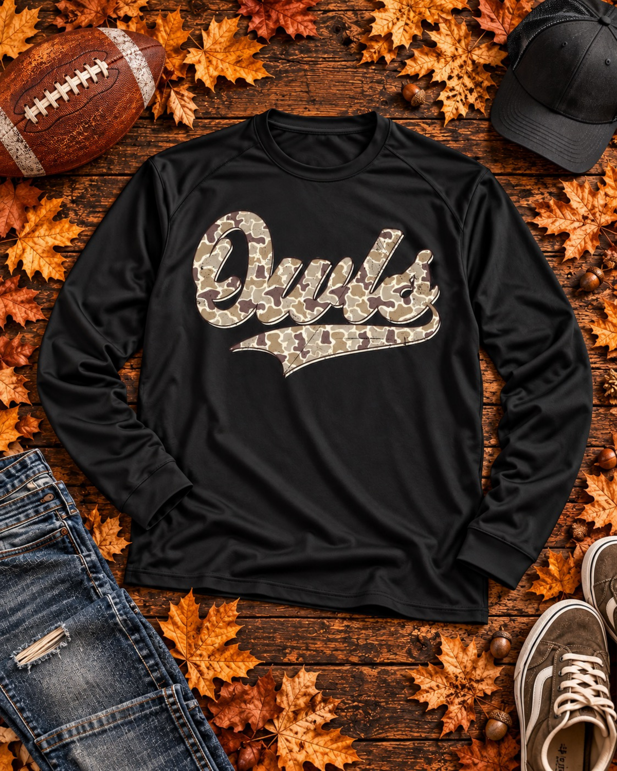 Camo Owls Dri-Fit Long Sleeve