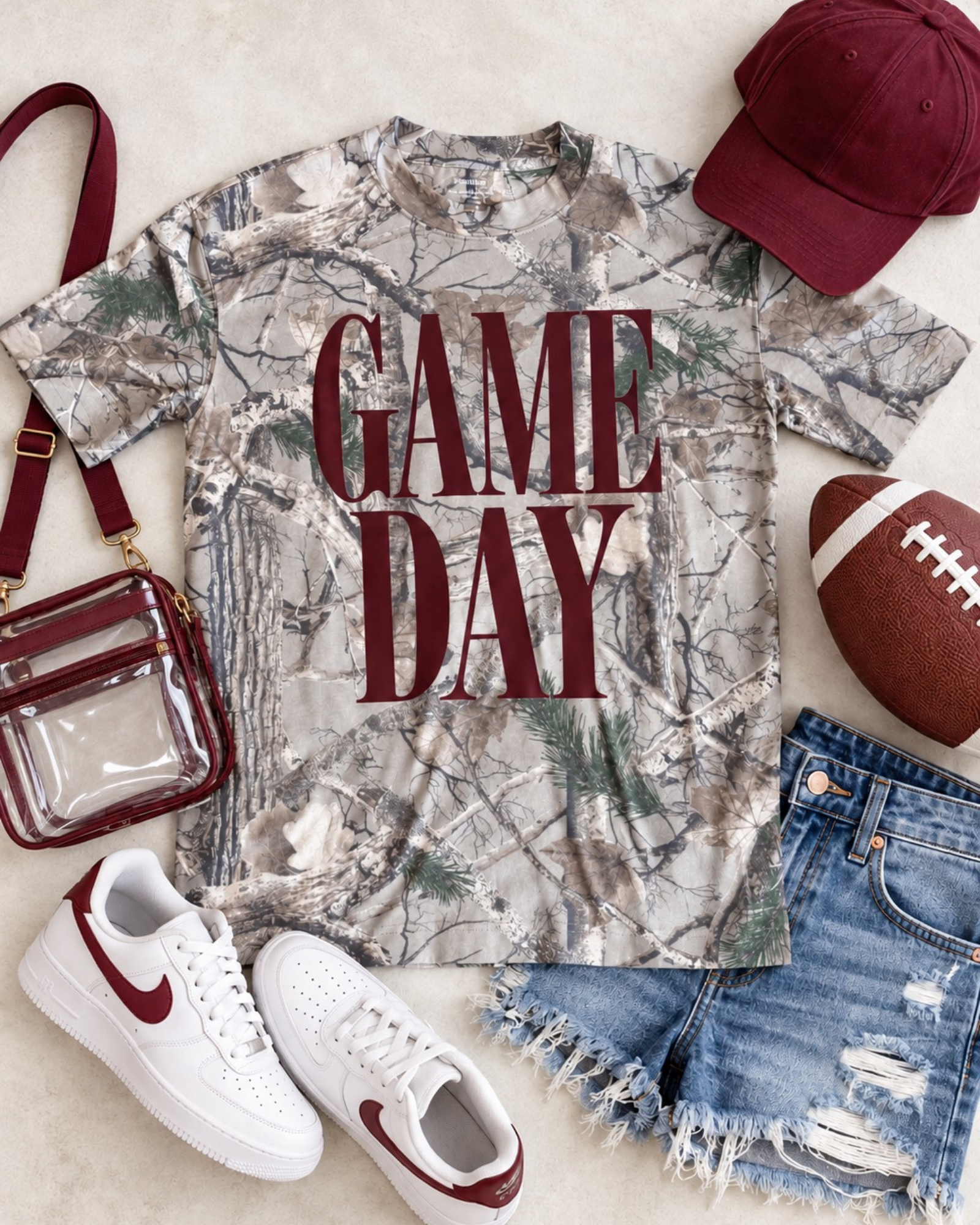 Game Day Camo Tee