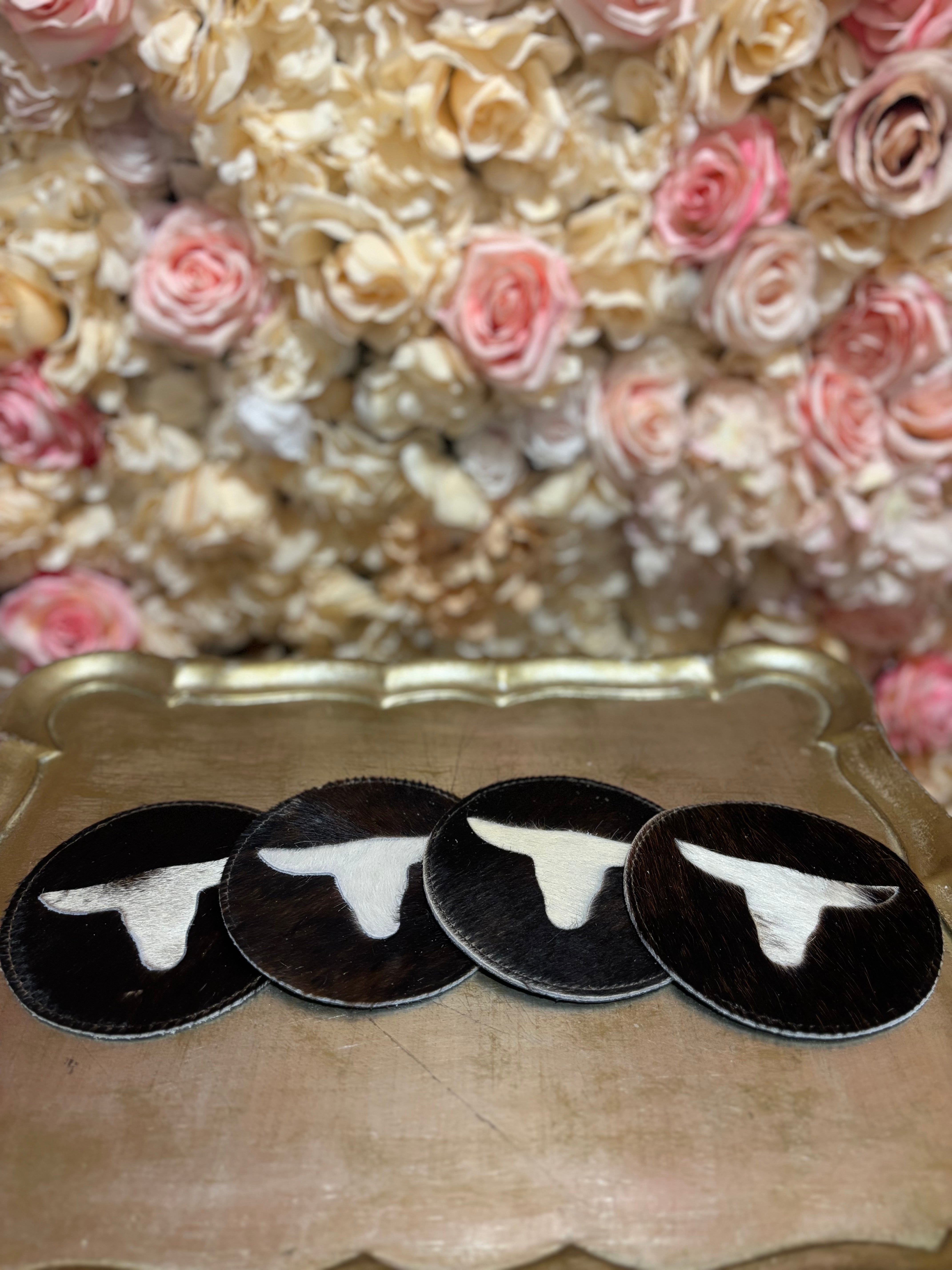 High Plains Longhorn Coasters