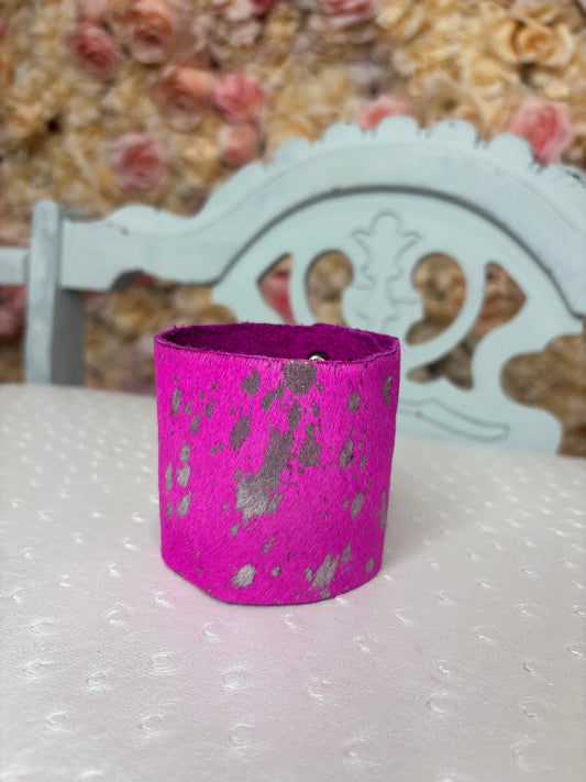 Rodeo Queen Cowhide Cuff