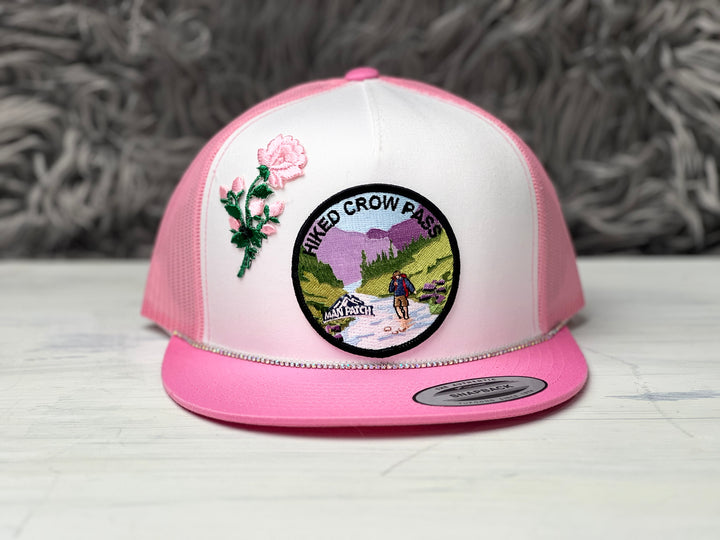 Hiked Crow Pass Trucker Hat