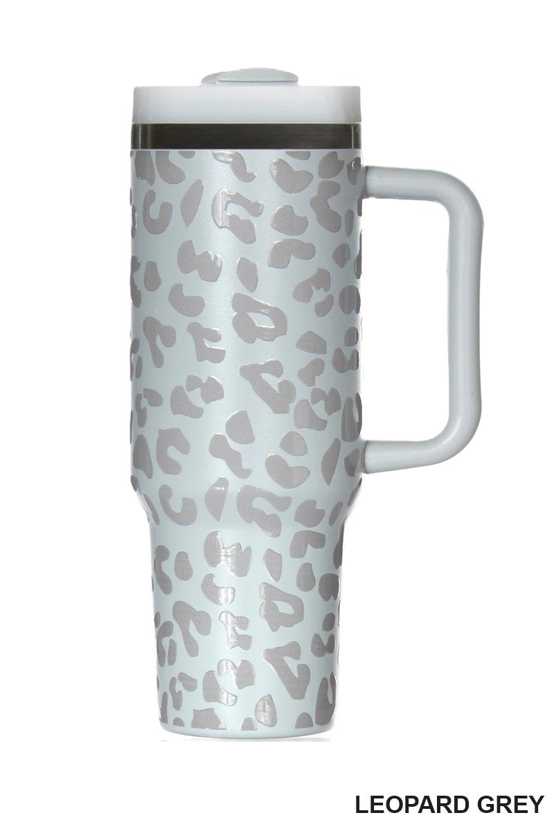 Leopard 40oz Tumbler