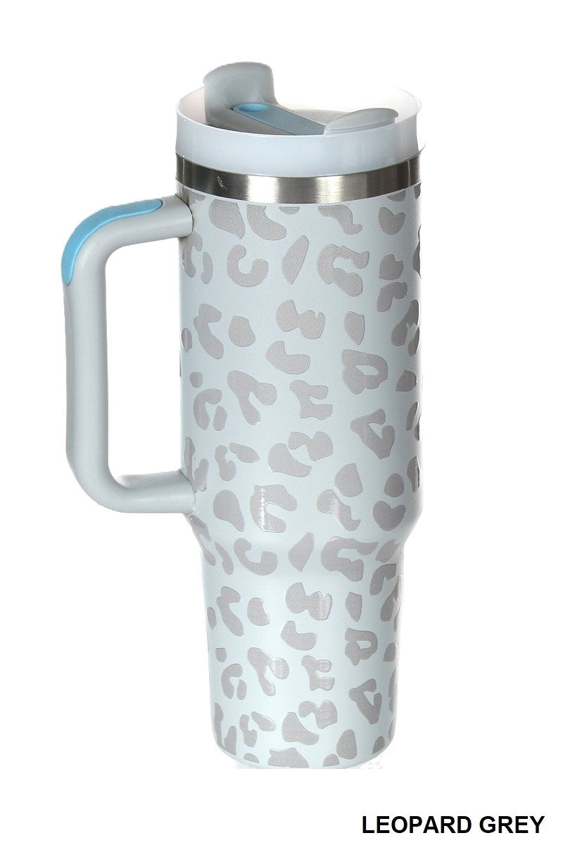 Leopard 40oz Tumbler