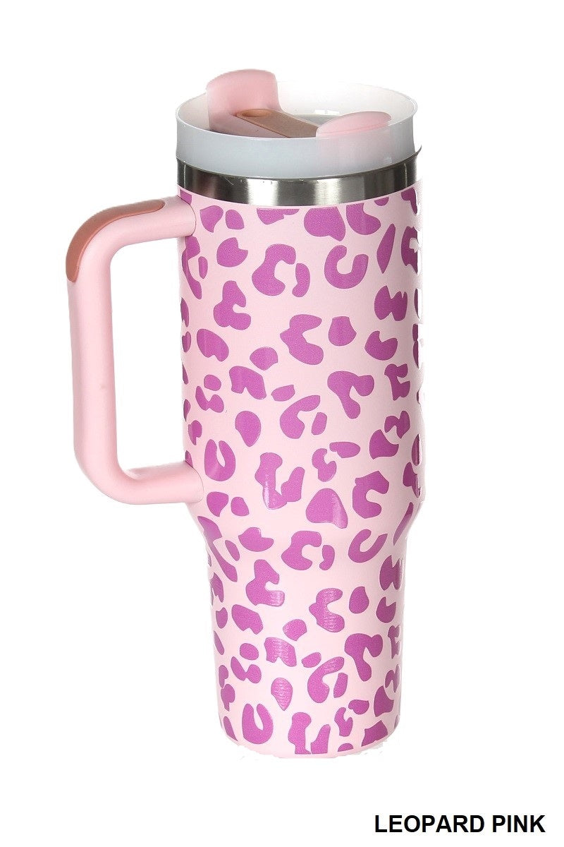 Leopard 40oz Tumbler