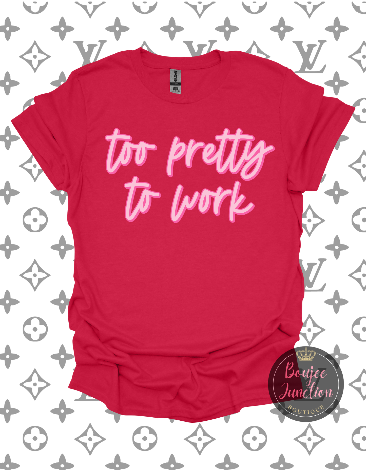 Too Pretty To Work Transfer