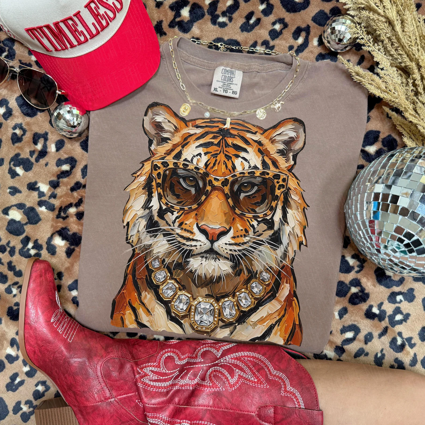 Glam Tiger Transfer