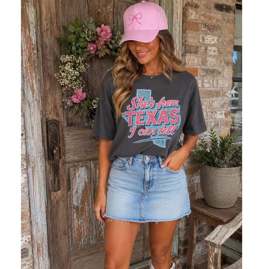 She's From Texas Graphic Tee