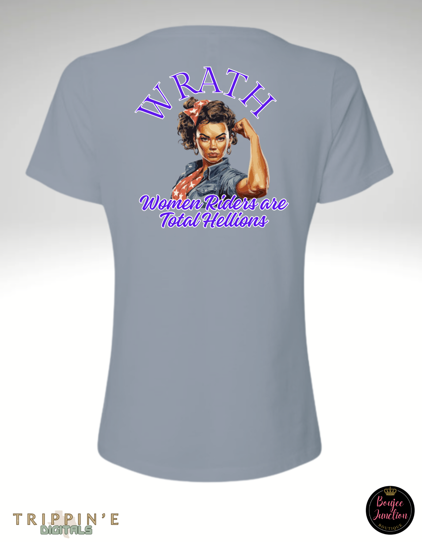 Official WRATH 2024 Rally Women's Ideal V Neck Tee