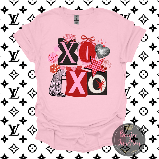 XOXO Dice Valentine's Transfer