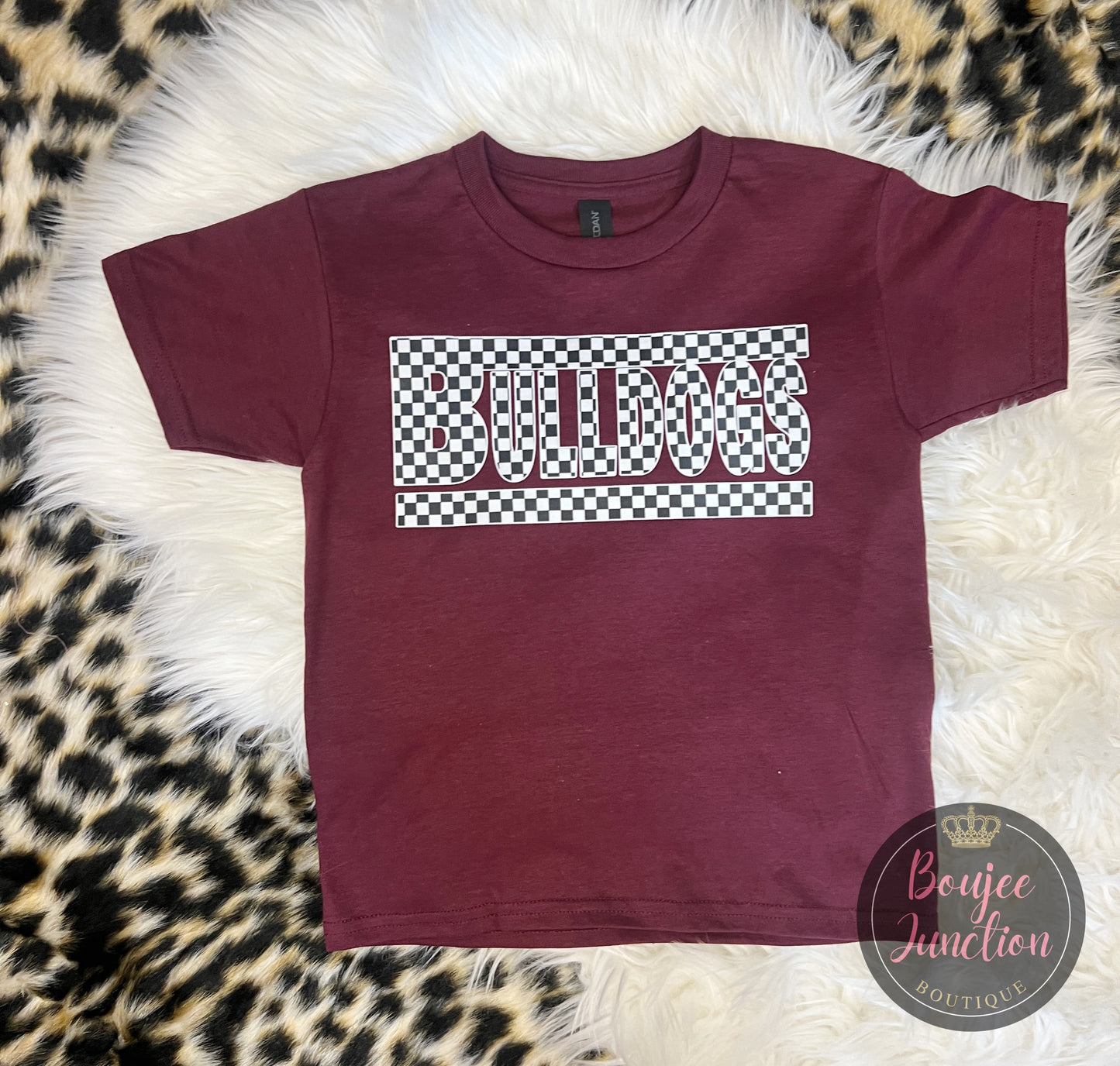 Checkered Bulldogs Transfer