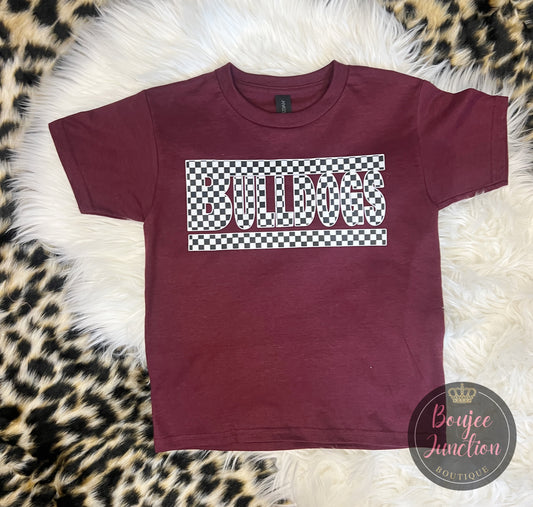 Checkered Bulldogs Transfer