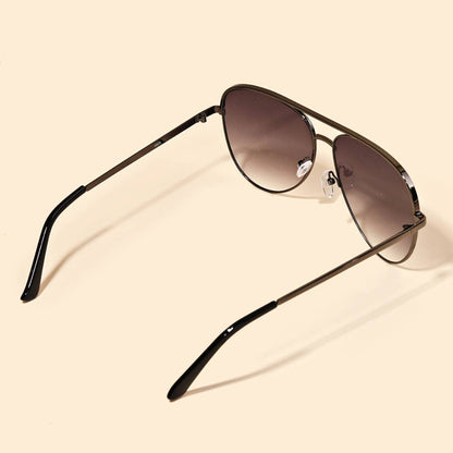 Golden Hour Aviator Sunglasses