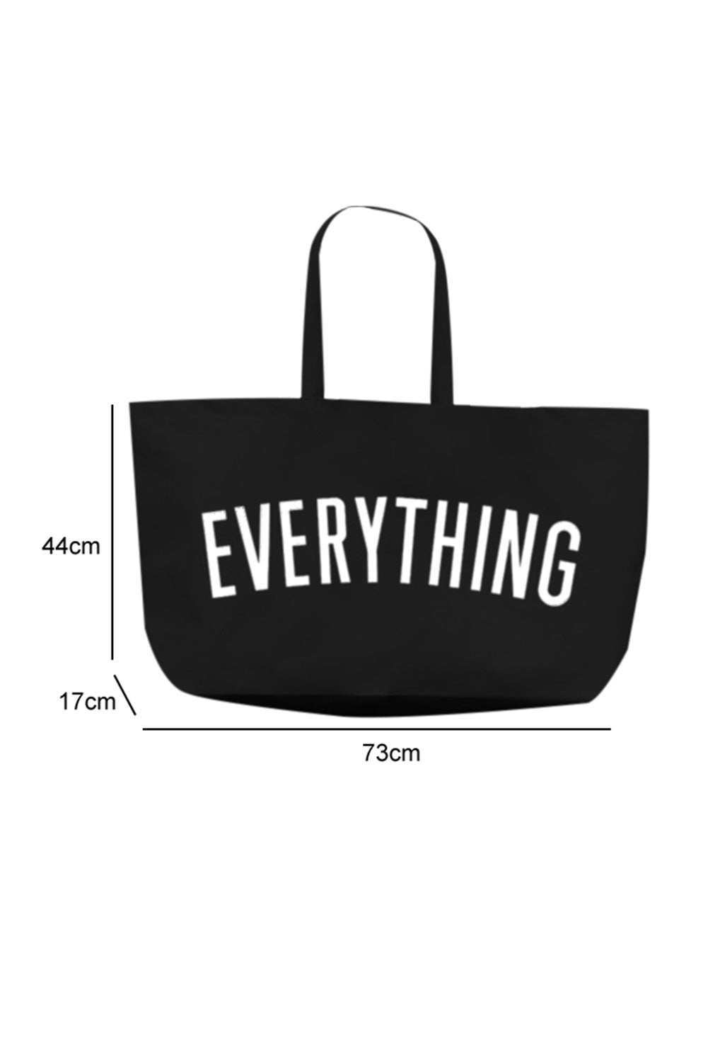 EVERYTHING Large Canvas Tote