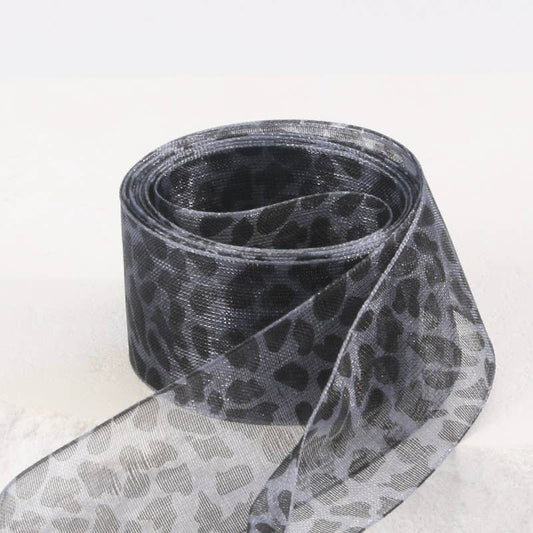 Animal Satin Organza Pair Shoe Laces