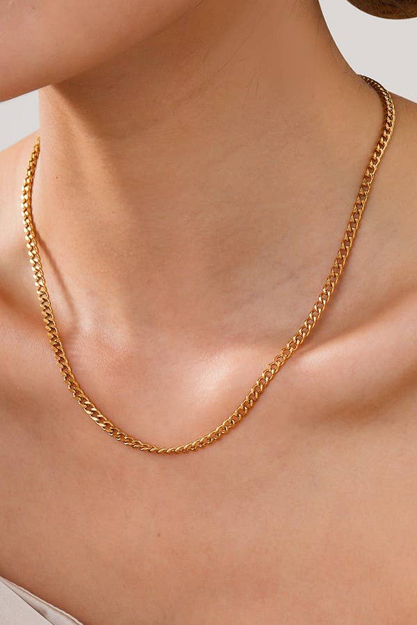 Stainless Steel Waterproof Tarnish Free Necklace