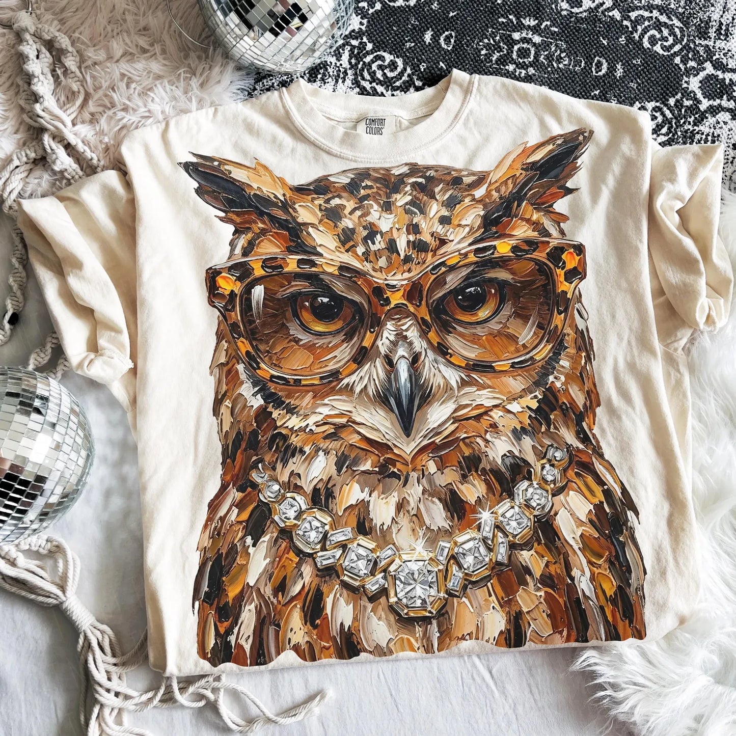 Glam Owl Transfer