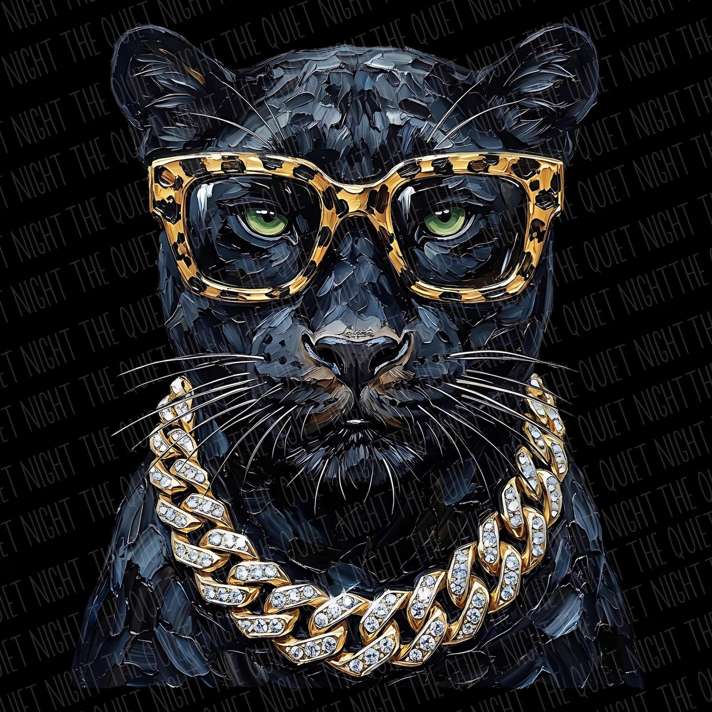 Glam Panther Transfer