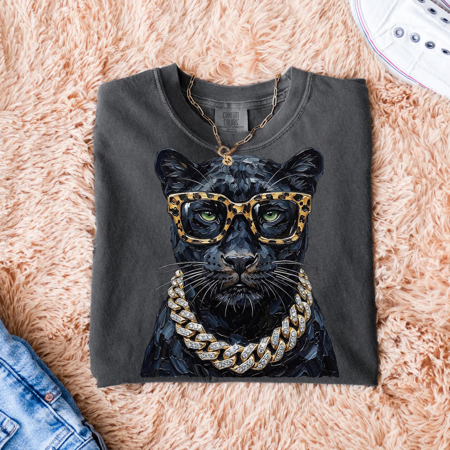 Glam Panther Transfer
