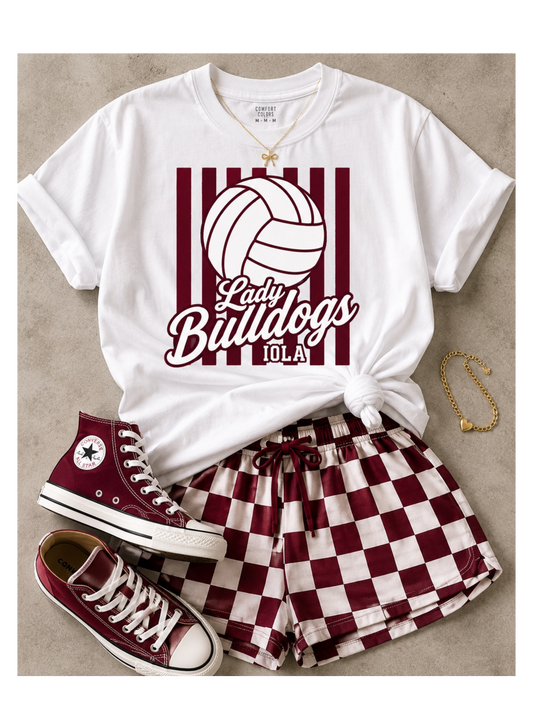 Lady Bulldog Volleyball Classic Tee