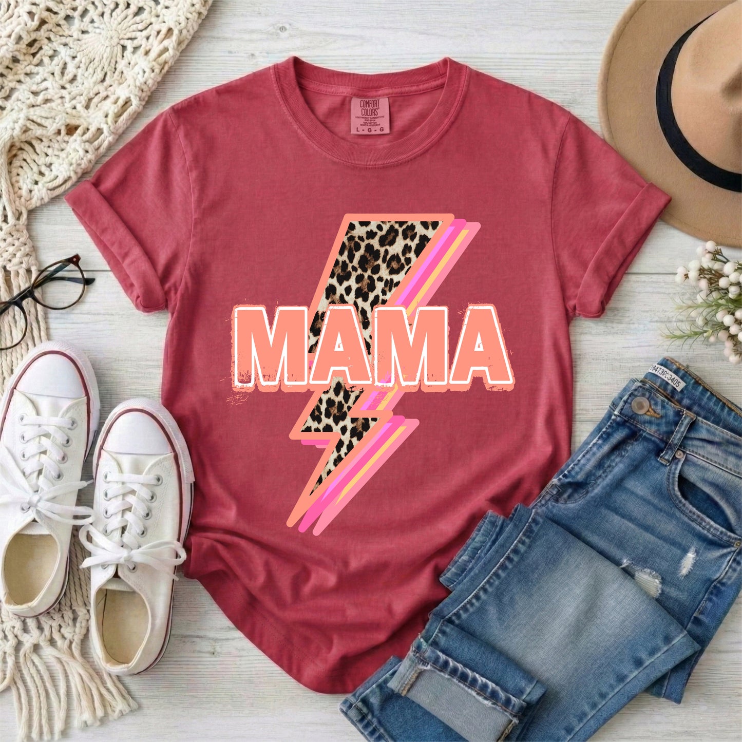 Multi Color Bolt Mama Transfer