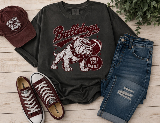 Built For Battle Football Tee